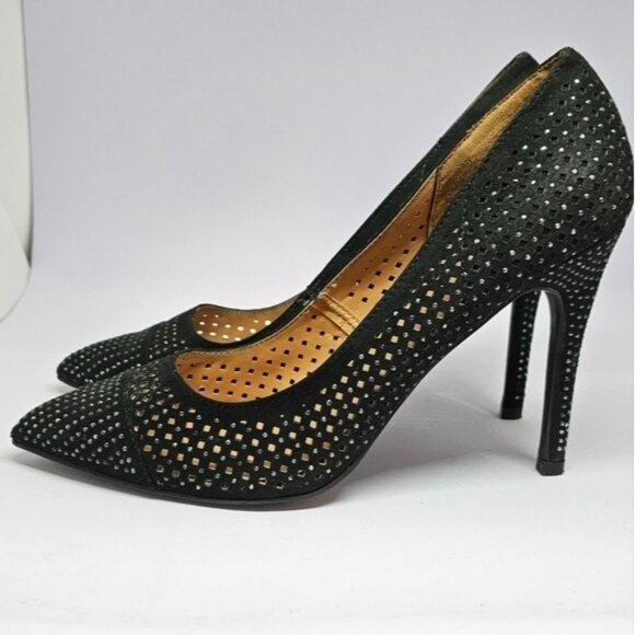 Size 7.5 | Women's Report Heels Jackee Black pointed Toe Dress Shoe - Picture 5 of 5